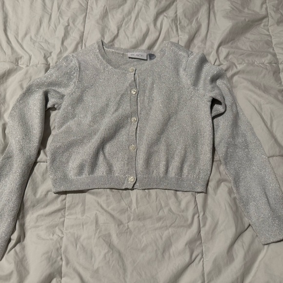 Children Place Silver sheen short cardigan - Picture 3 of 3